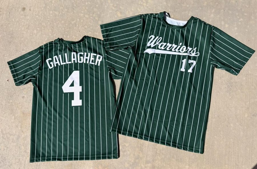 Franklin Warriors baseball jerseys