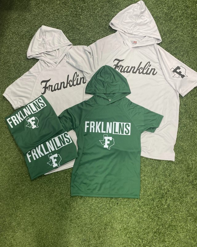 Franklin Lions spirit wear screen printed by 77859 Designs