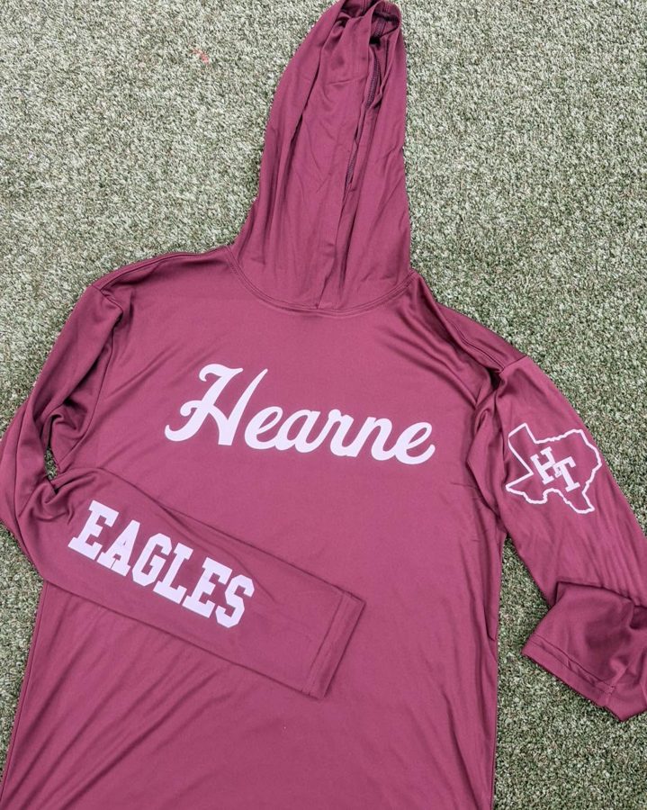Hearne Eagles hoodie made in Robertson County