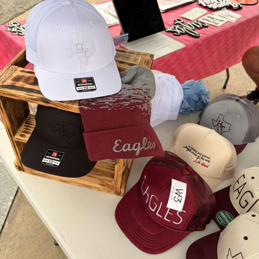 Custom embroidered hats from 77859 Designs